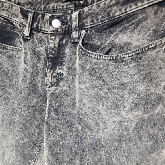 Eileen Fisher Velvet Dark Grey Acid Wash Women's size 6 - Picture 5 of 12